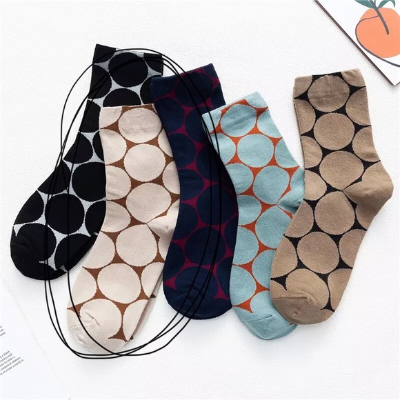 Printed Crew Socks - Picture 2 of 4